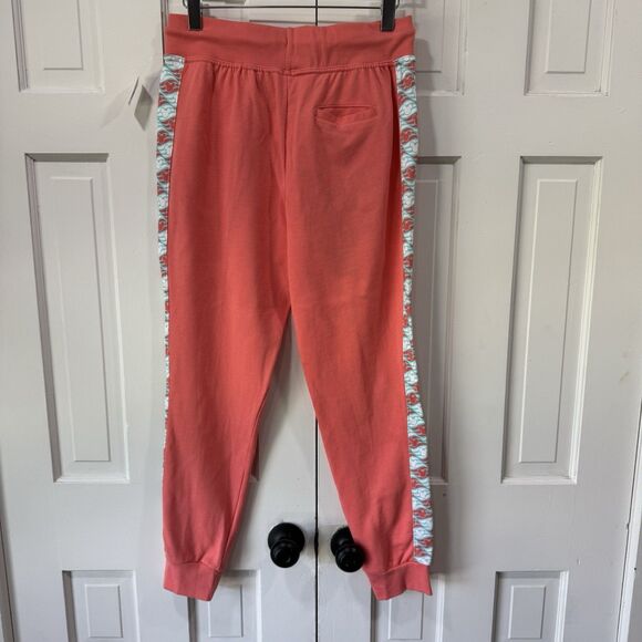 Disney Cruise Line Elastic Drawstring Waist Sweatpants Women L Coral - Picture 3 of 11